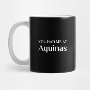 Thomas Aquinas Philosophy Teacher Student Philosopher Mug